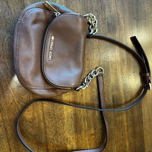 Chocolate brown michael kors crossbody